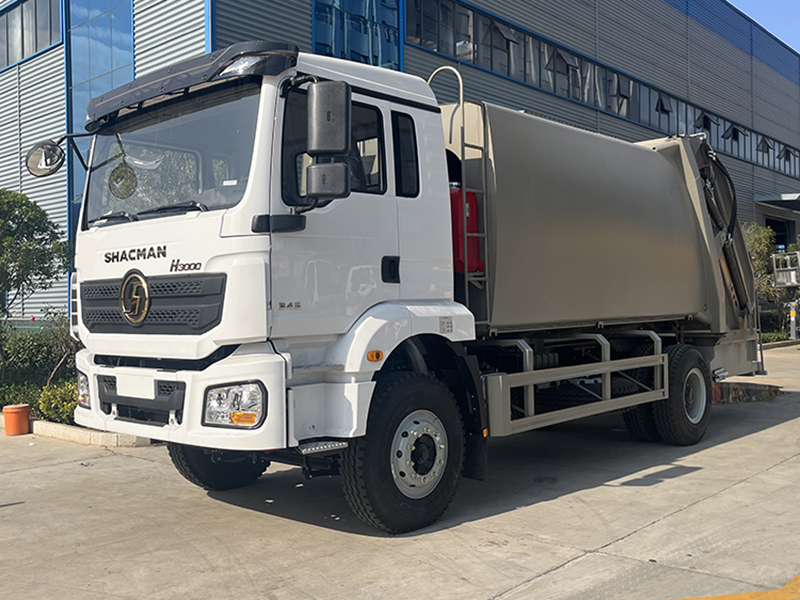 12-14CBM SHACMAN H3000 Garbage Compactor TruckSHACMAN Hydraulic Compactor Garbage Truck (14 cbm) Gen