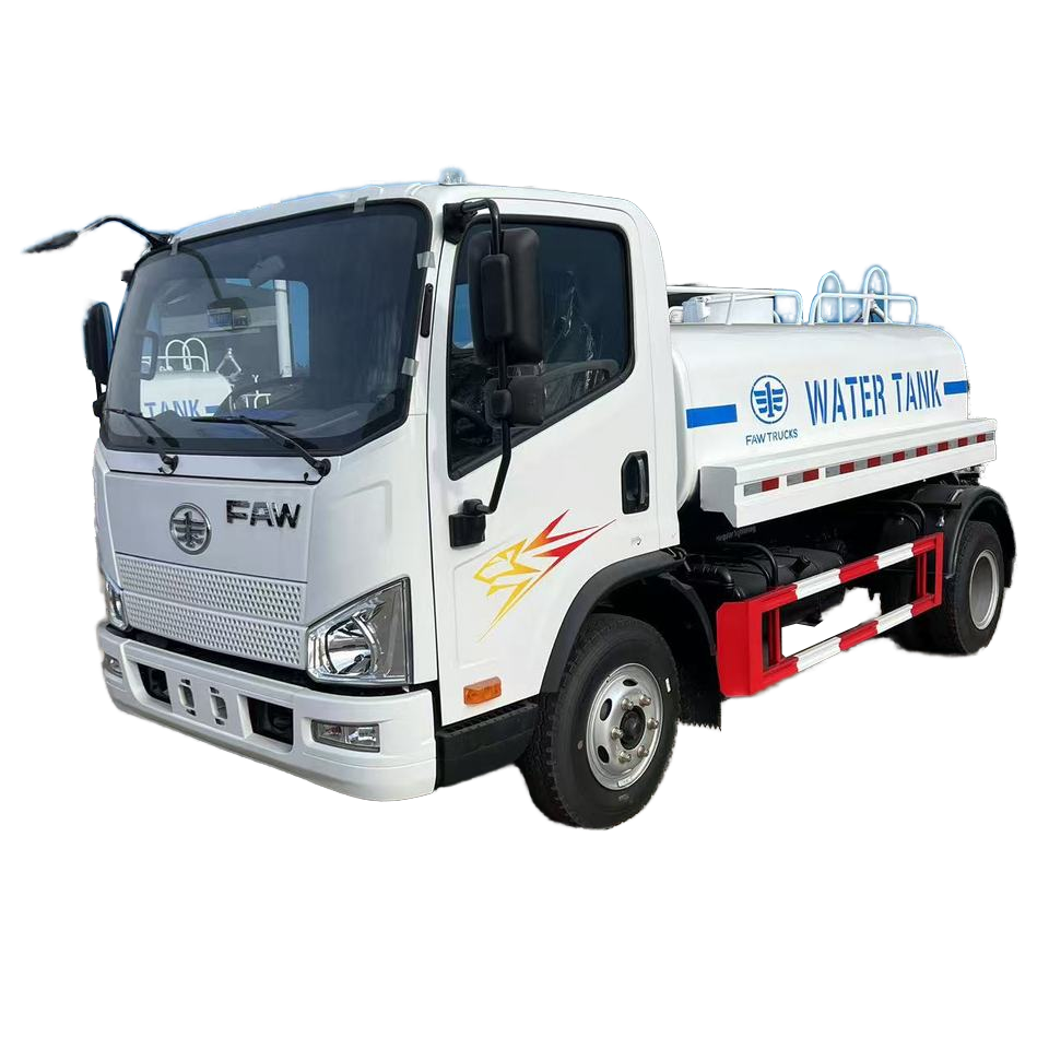 FAW 5m³ Multi-Function Water Truck | Sprinkler & Emergency Water Supply Vehicle with Immediate D
