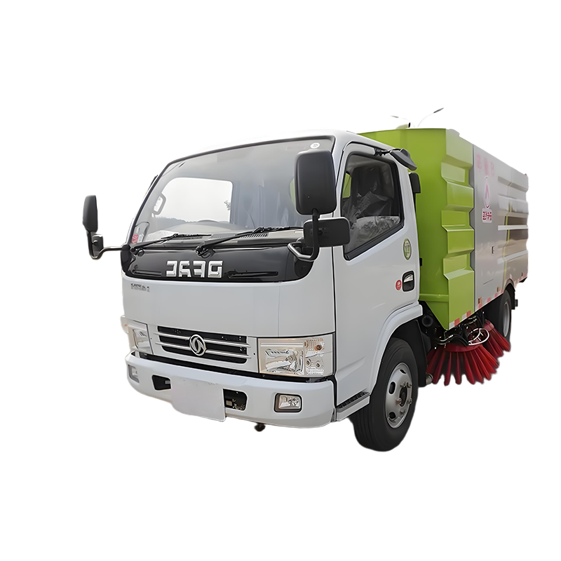 Dongfeng High Pressure Vacuum Road Sweeper Truck 4000L Street Cleaning Suction Truck for Airport Run