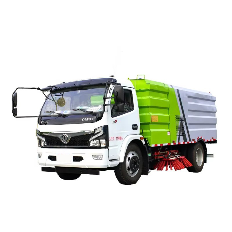 Dongfeng Multi-function Road Sweeper Truck High Pressure Street Washing Cleaning Truck for Airport