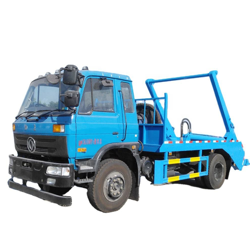 New Dongfeng 6-8 Tons Swing Arm Garbage Truck