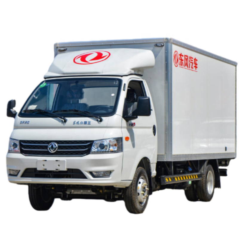 Box Truck Dongfeng 4X2 Diesel New Euro 3 Emission Standard, Loading 2-3 Tons of Goods Factory Custom
