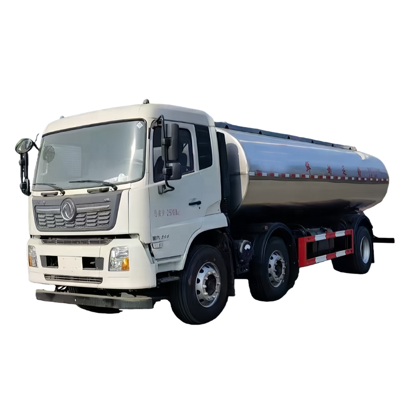 Dongfeng 6X2 Milk Tanker Truck 18m³ 20m³ Milk Transportation Truck 18000L Milk Loading Truck for Sal