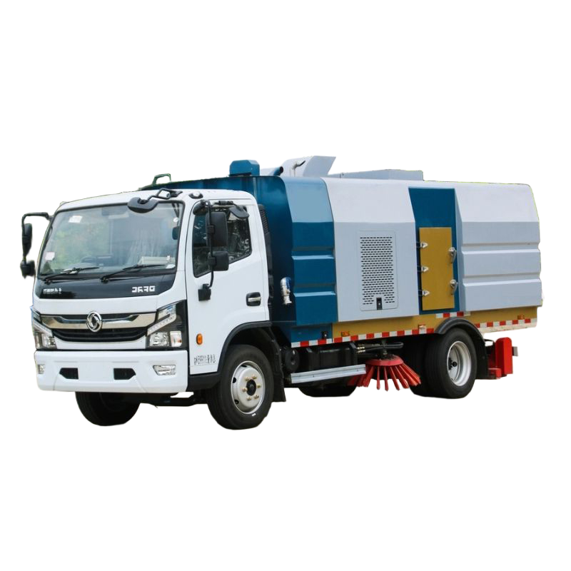 2025 New Model 3800mm Wheelbase Rear Roller Brush Strong Dust Suction Dongfeng 6.5 Cubic Road Dust S